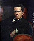 Portrait of Anatoly Kramskoy, the Artist's Son by Ivan Nikolaevich Kramskoy